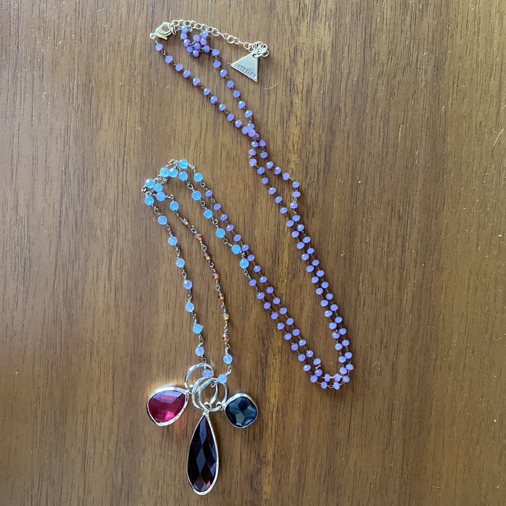 Long beaded Necklace from Anthropologie